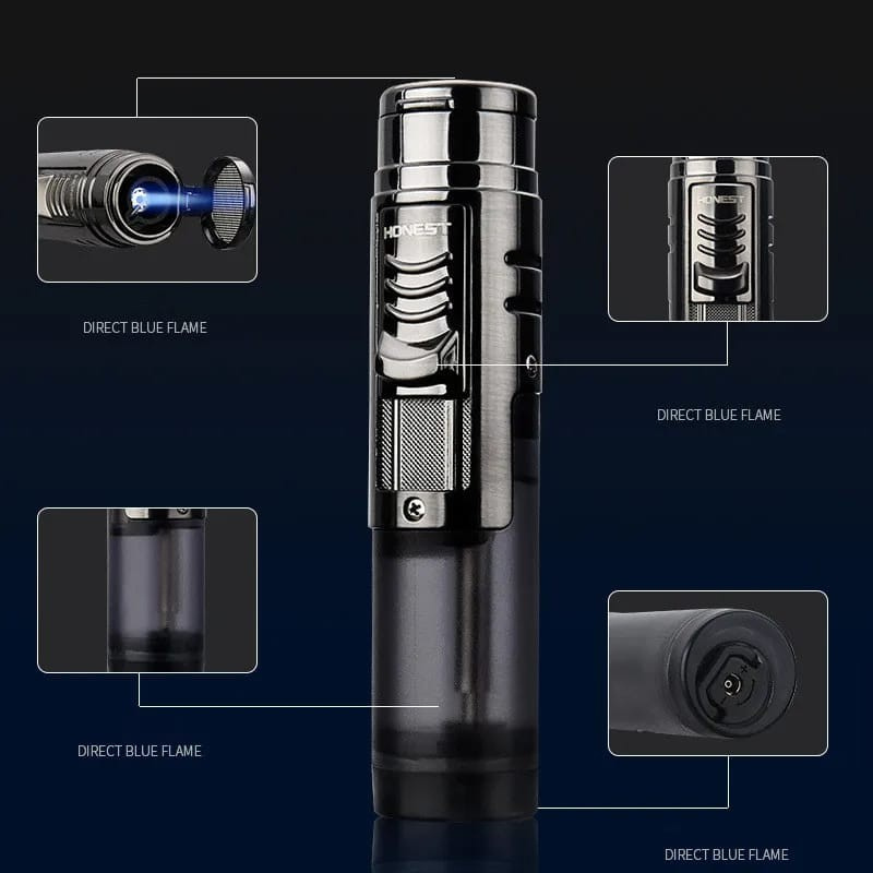 Korek Api Las Gas Eagle Strike Honest Lighter Transparan HS-2 Termurah