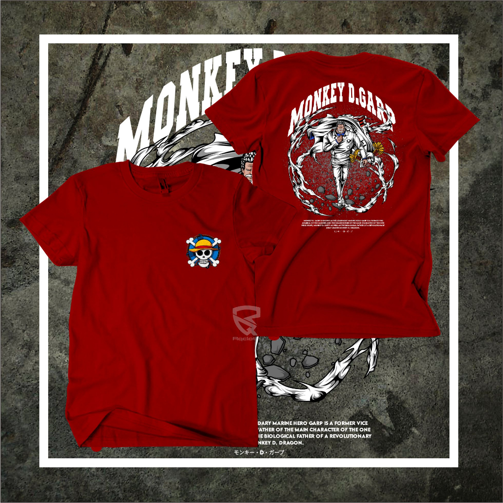 KAOS ONE PIECE MONKEY D.GARP