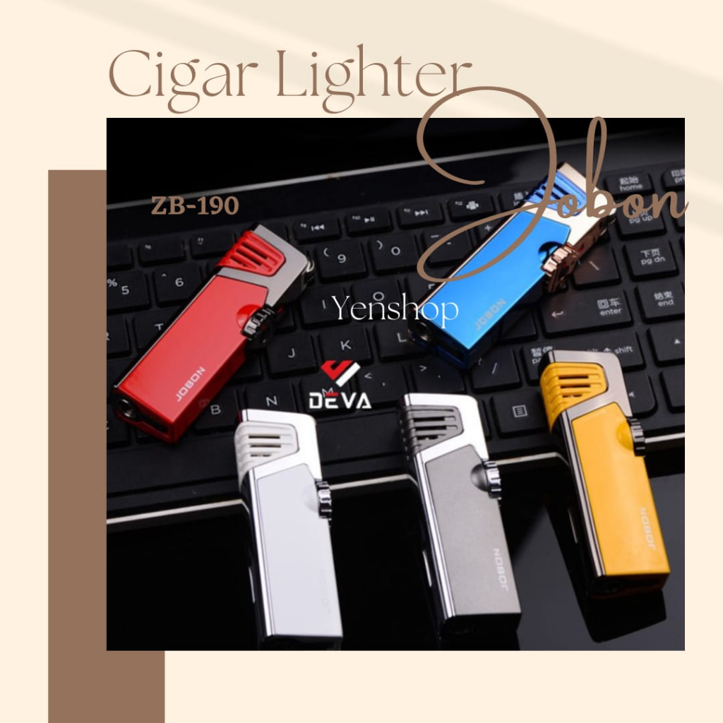 Korek JOBON ZB 190 Triple Jet Flame Ready Stock