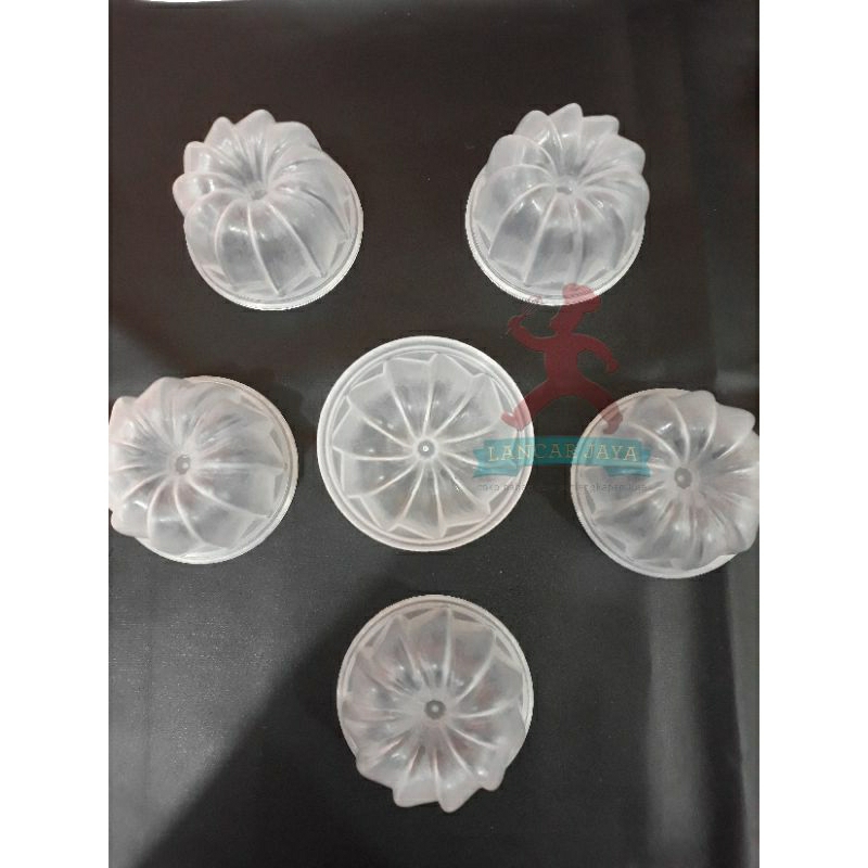 Cetakan Pudding / Lextra Mini Puding Isi 6 pcs