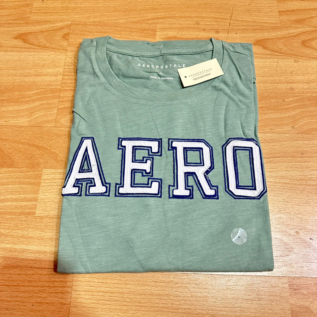 AEROPOSTALE T-Shirt Pria Kaos Katun Original Atasan Misty