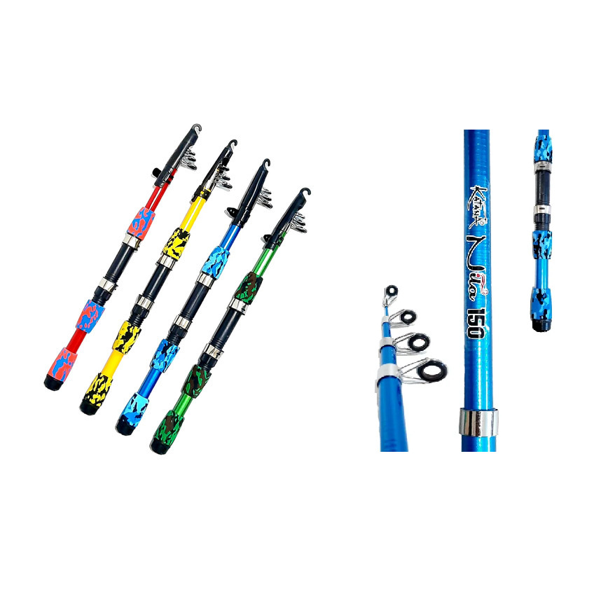 Joran Pancing Athena / Telescopik Katana Nila Fiber