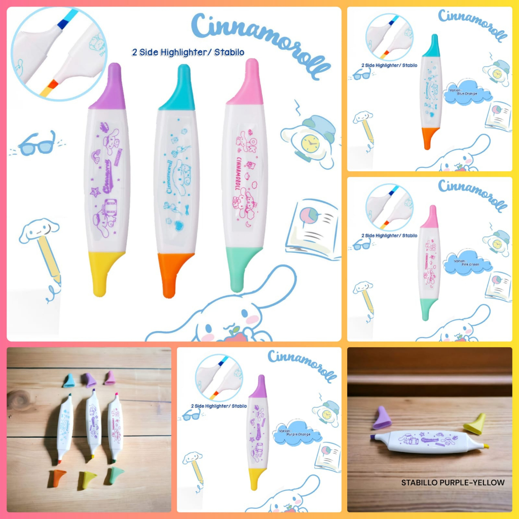 

GEMILANGWALLPAPER - STABBILO CINAMOROL | HIGHLIGHTER SANRIO | CINAMOROL SPIDOL WARNA | STABILO WARNA | PULPEN JURNAL | SPIDOL WARNA