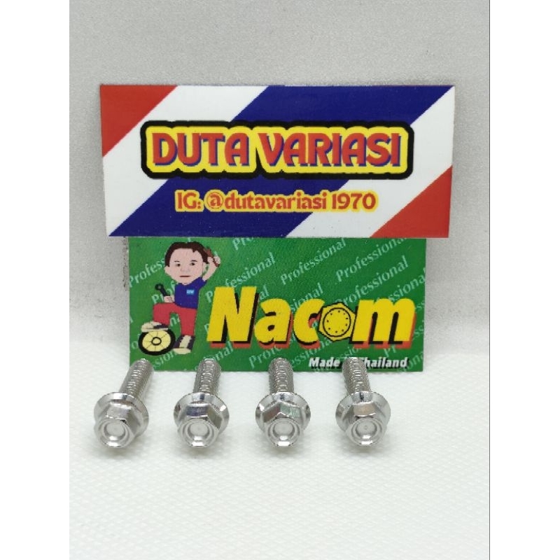 NACOM DV BAUT STANLES MODEL SPIRAL DRAT 10*2 CM / M6*20