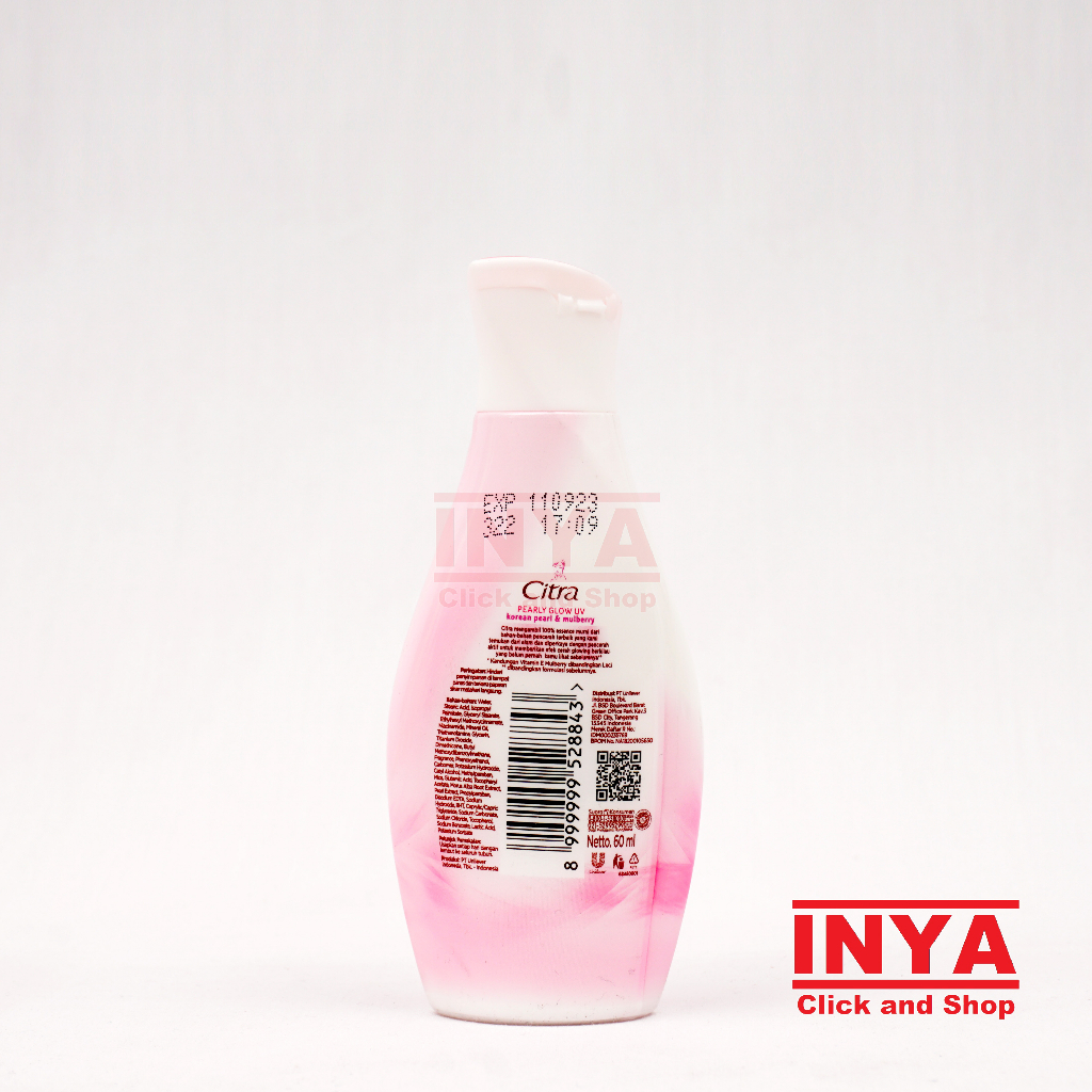 CITRA PEARLY GLOW UV HAND AND BODY LOTION 60ml