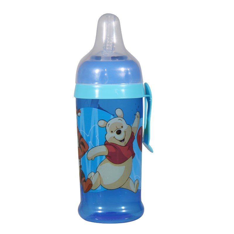 Winnie The Pooh Baby Bottle With Straw Botol Minum Sedotan
