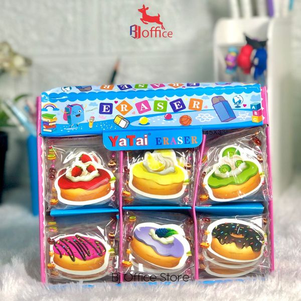 

Penghapus Pensil Bentuk Kue Fancy / Penghapus Pensil Lucu