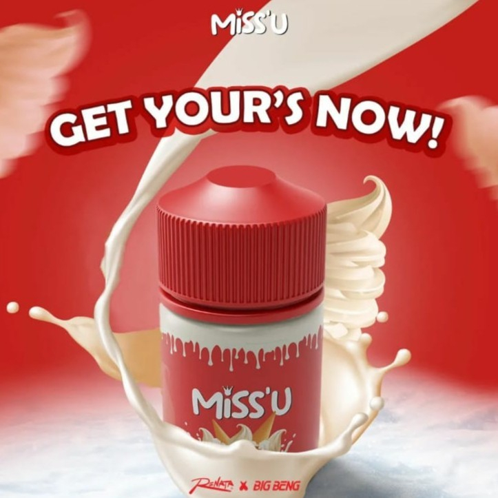 MISS'U MISSU VANILLA ICE CREAM LIQUID 60ML BY RENATA