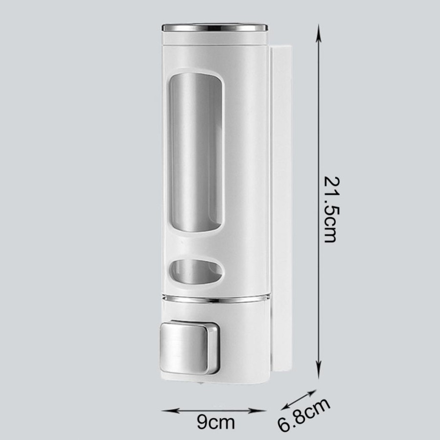 Kapsul Transparan Dispenser - Tempat Sabun Cuci Tangan Liquid.