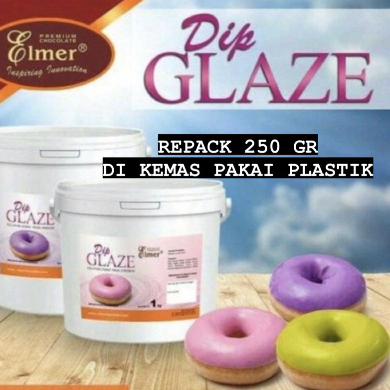 (REPACK 250 GR) ELMER DIP GLAZE TOPING DONAT