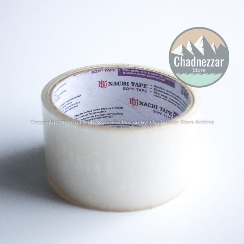 

Lakban Nachi Bening OPP 2 inch 48mm 100 YARD PER 1 ROLL