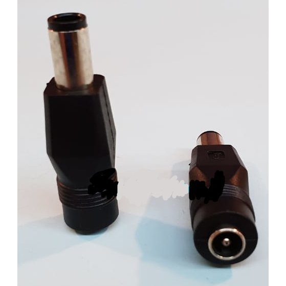 Jack DC for Dell Compaq 5.5mm * 2.1mm Male to 7.4mm * 5.0mm pin Female