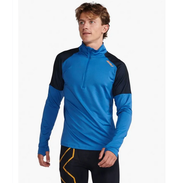 JAKET 2XU Mens Light Speed 1/2 Zip SMALL  - Starling MR6673A BNWT RUNNING ORI