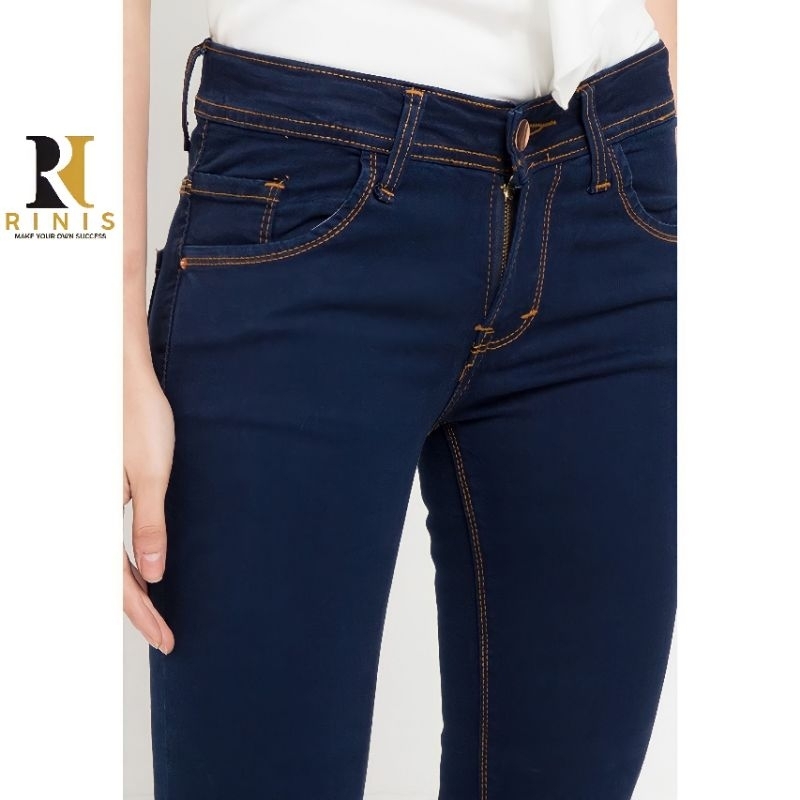 Celana Jeans Skinny Wanita Panjang Stretch Pensil  Premium Quality