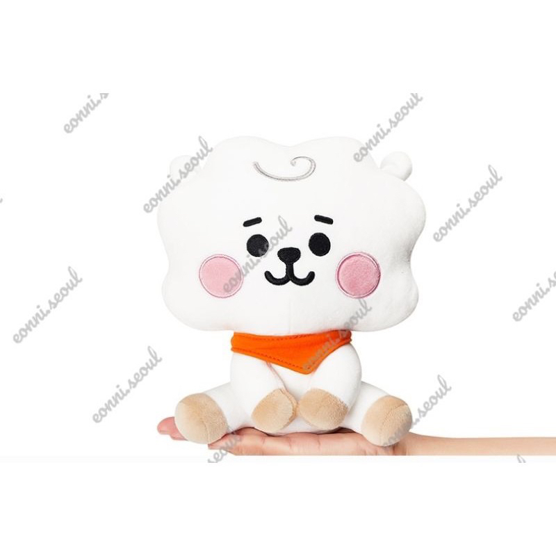 [ READY ] OFFICIAL BT21 RJ Baby Sitting 20cm Plush Doll LINE FRIENDS boneka original