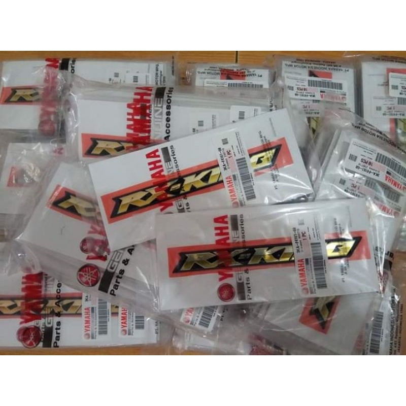 Emblem Box Aki Original Rx king New 2007-2008-2009