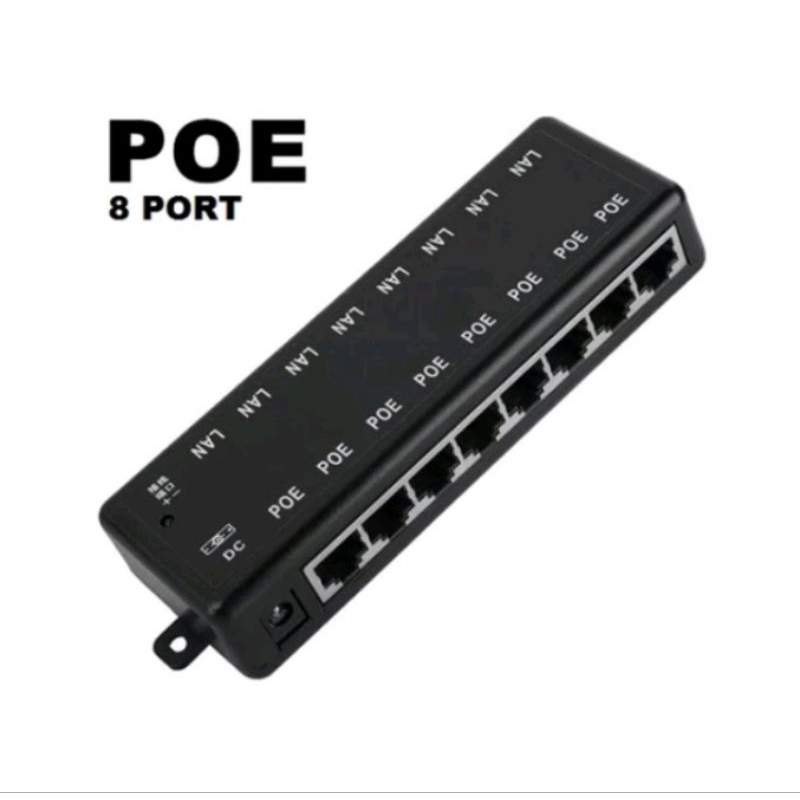 Poe Injector 8Port Poe Central 8 Port Poe 8 Port