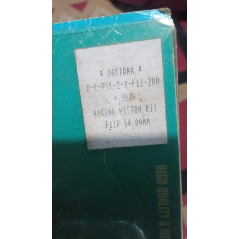 piston daytona fizr os 200
