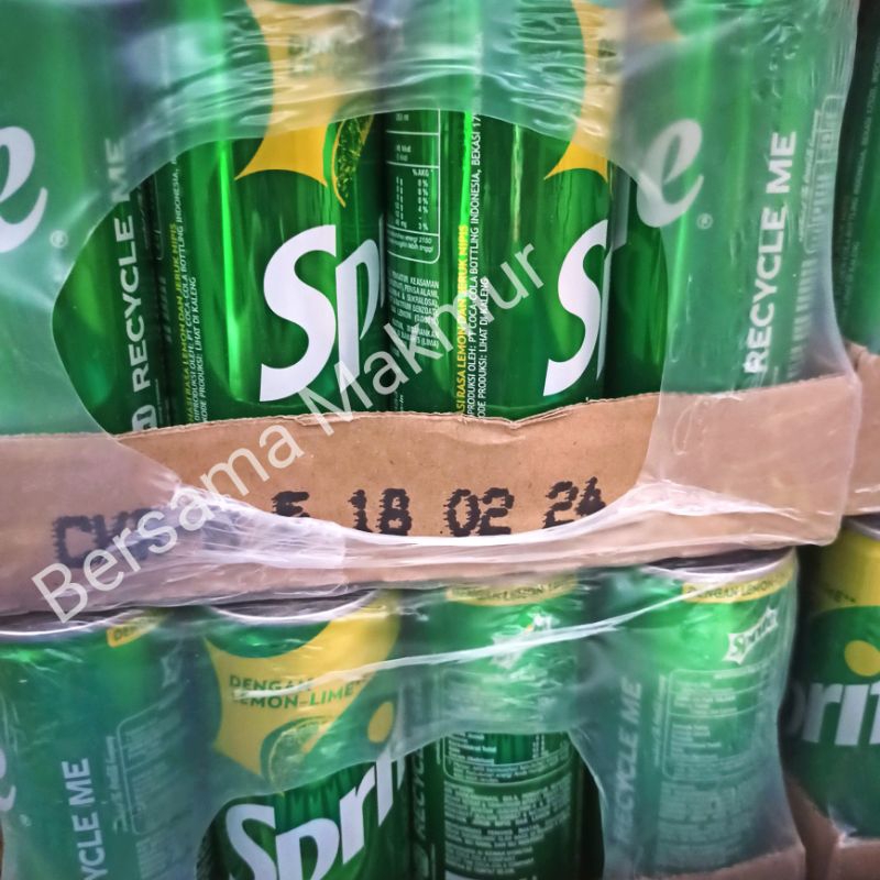 

SPRITE / Fanta kaleng slim 1 kardus (24 kaleng @250ml)