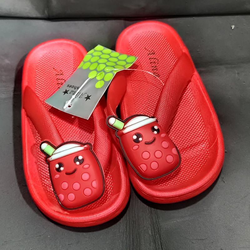 Sandal anak perempuan terbaru Sandal alina import Sandal anak kekinian motif rabbit