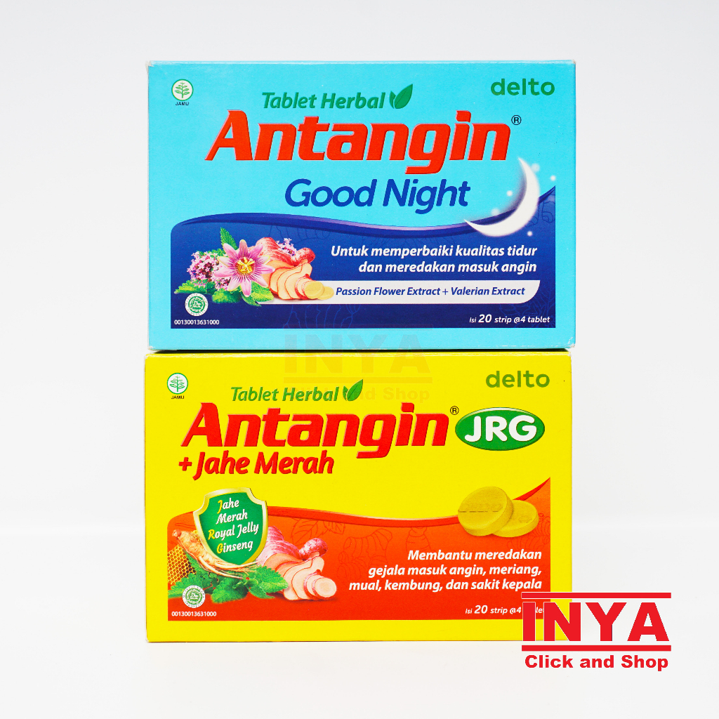 ANTANGIN JRG TABLET HERBAL + JAHE MERAH 20x4 Tablet BOX