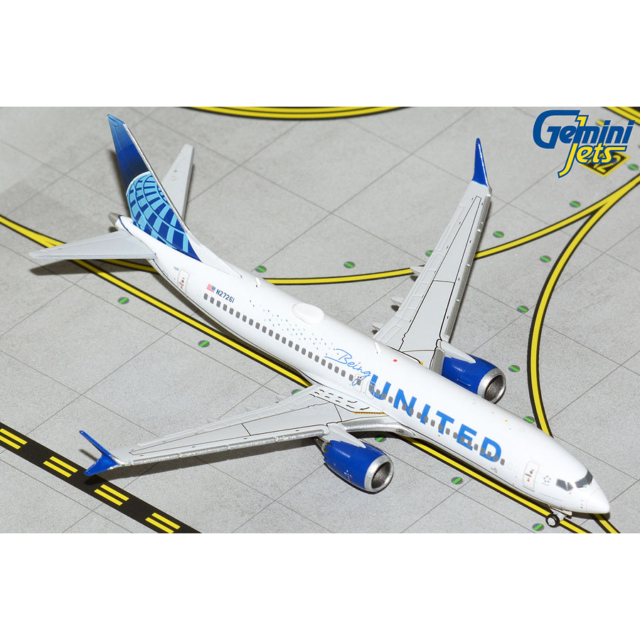 UNITED BOEING 737 MAX 8 N27261 GEMINI JETS