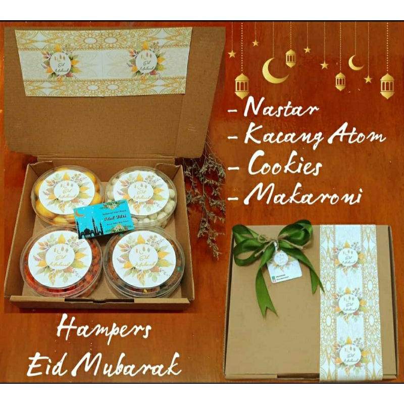 

hampers eid Mubarak/hampers kue kering lebaran