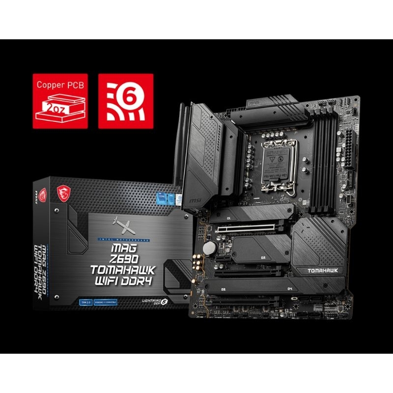 MSI MOTHERBOARD MAG Z690 TOMAHAWK WIFI DDR4