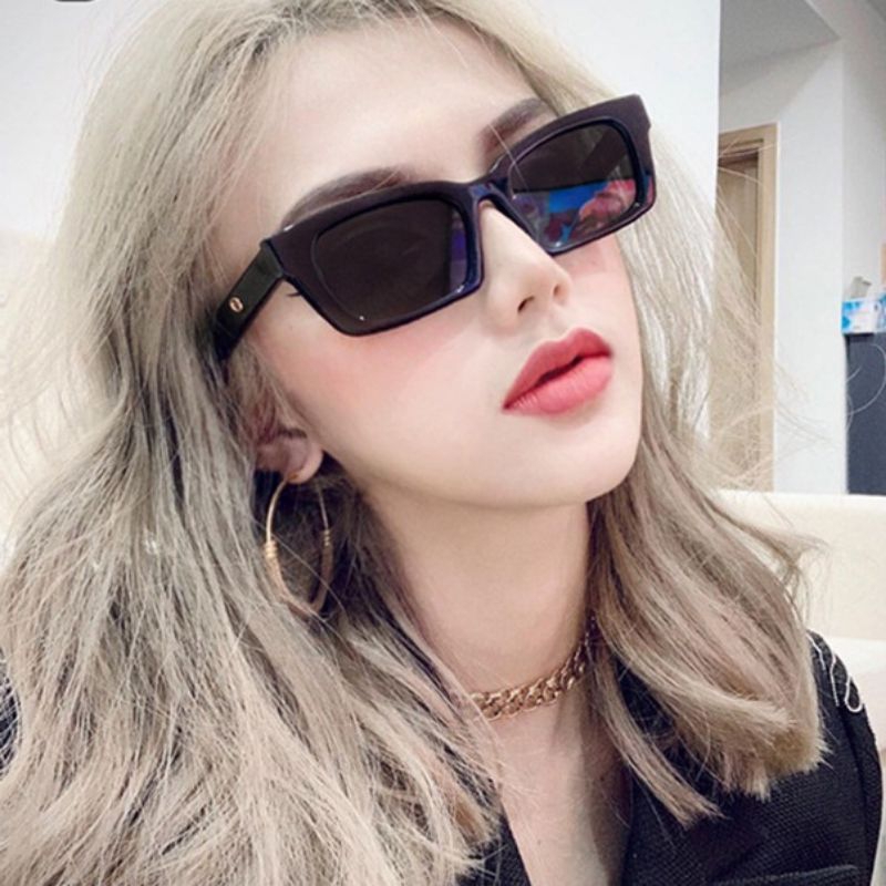 KACAMATA HITAM WANITA FASHION KOREA GAYA RETRO UV PROTECTION 400