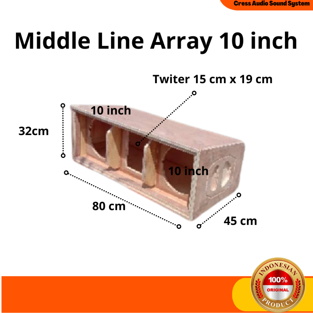 Box Line Aray 10in Mentahan