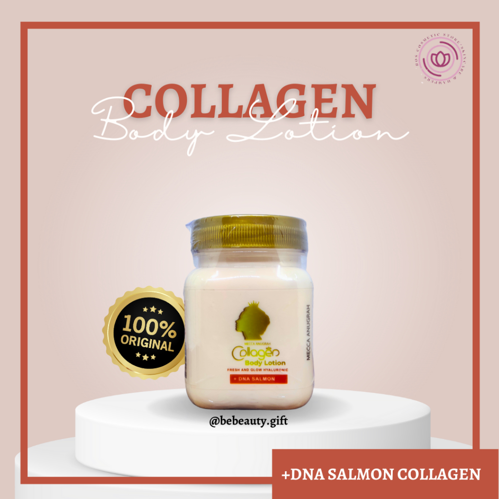 BIBIT COLLAGEN BODY LOTION / SYB COLLAGEN BODY LOTION / BODY LOTION ASLI SWFLET NEST, DNA SALMON, CA