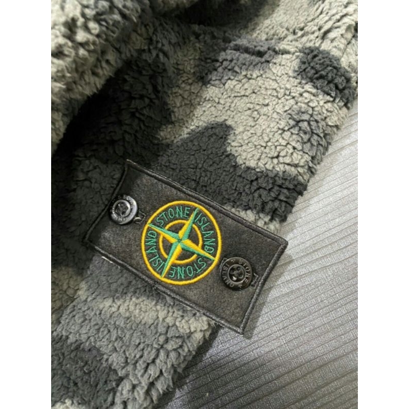 JACKET BULU SHERPA STONEISLAND CAMO FULLTAG &amp; LEBEL