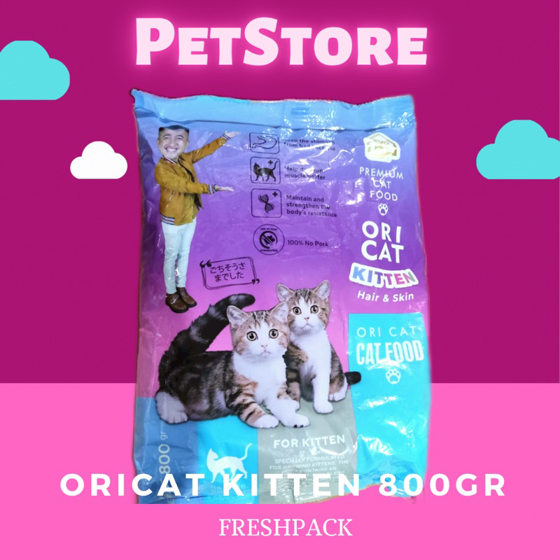 Ori Cat Kitten freshpack Baim Wong oricat kitten setara cat choize kitten