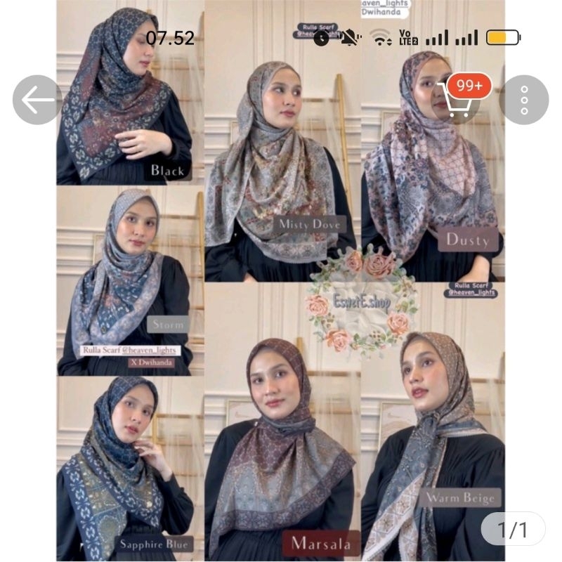 PL Rulla Scarf by Heaven Lights