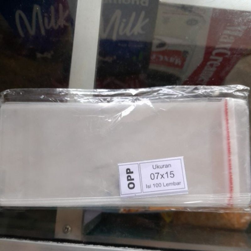 Plastik opp 7x15 Bungkus Uang