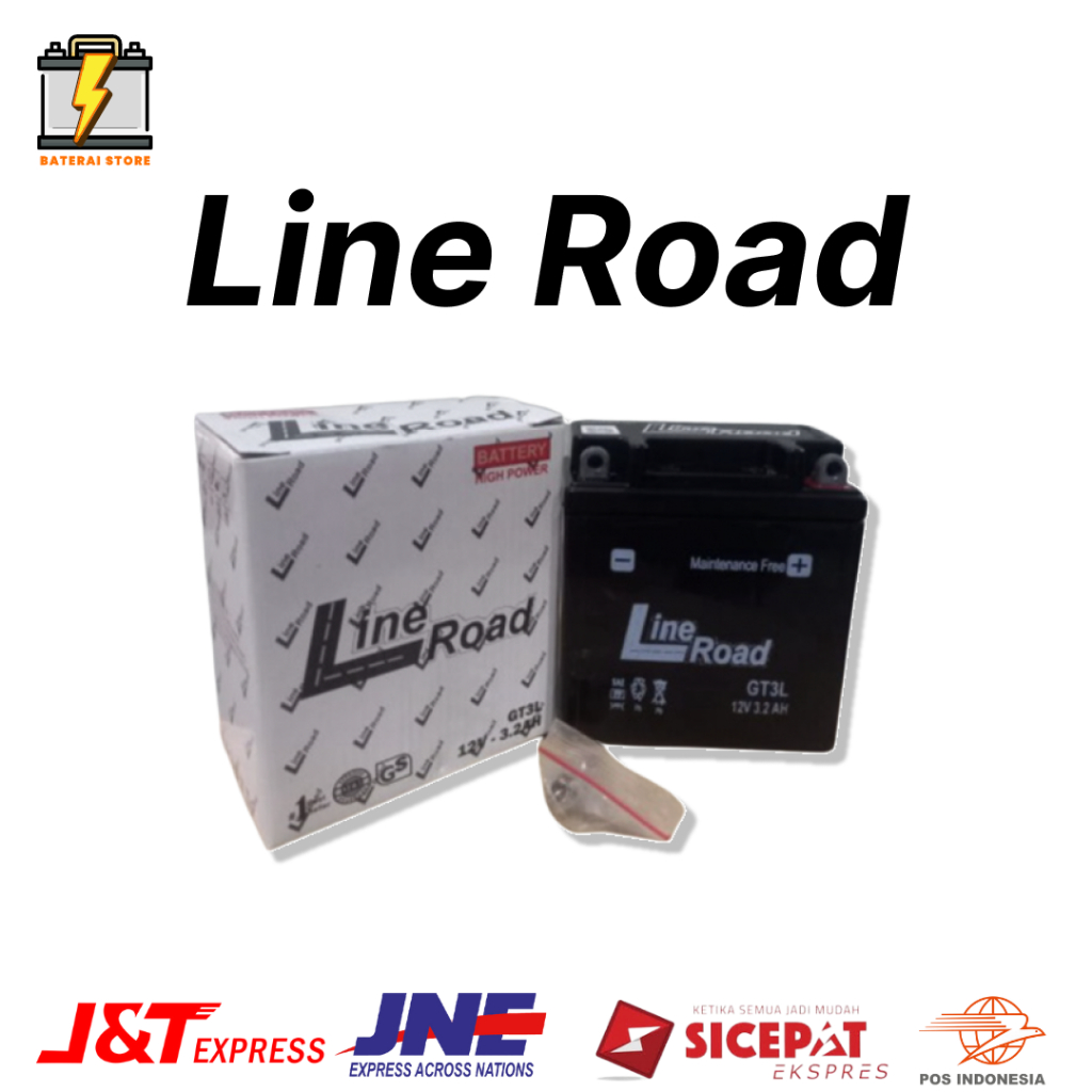 AKI MOTOR RX KING LINE ROAD GM3-3B 12V - 3Ah (aki kering)
