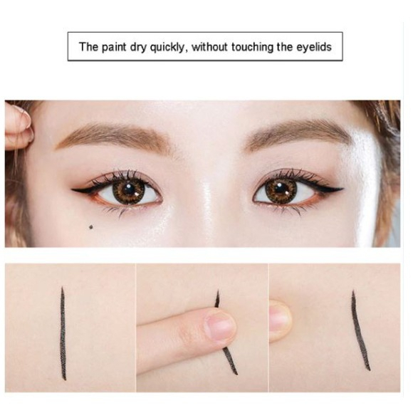 EYELINER DNM waterproof eyeliner pen pencil tahan lama hitam Original