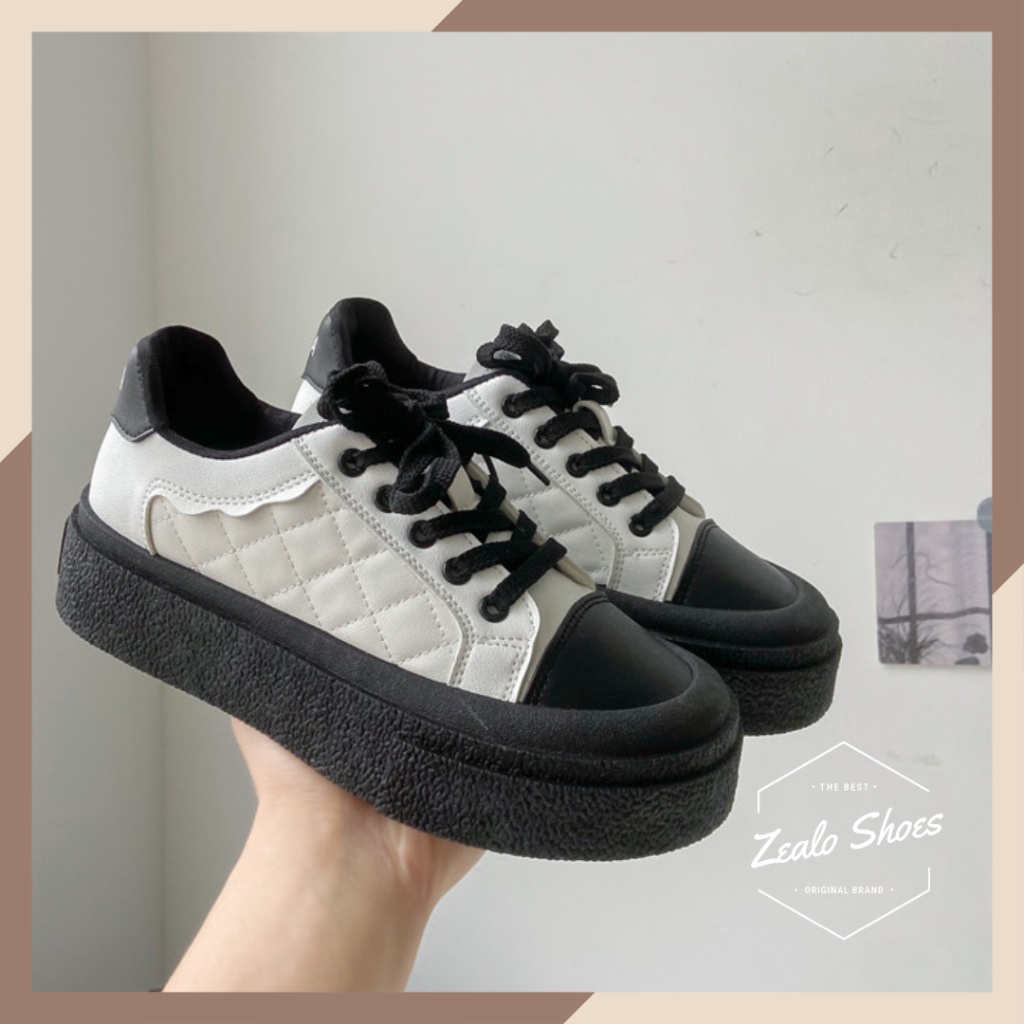 Zealo.Shoes 259 Sepatu Sneakers Wanita Import Korean Fashion Casual