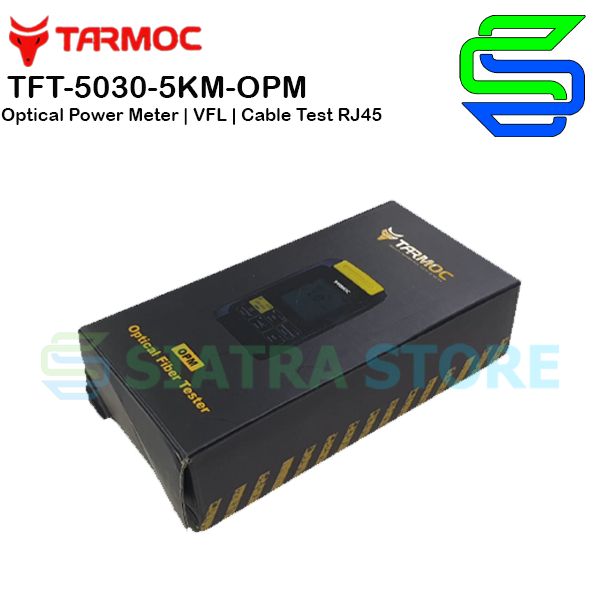 Tarmoc TFT-5030-5KM-OPM |Mini OPM -50~+30dB | VFL | LAN Tester |Senter