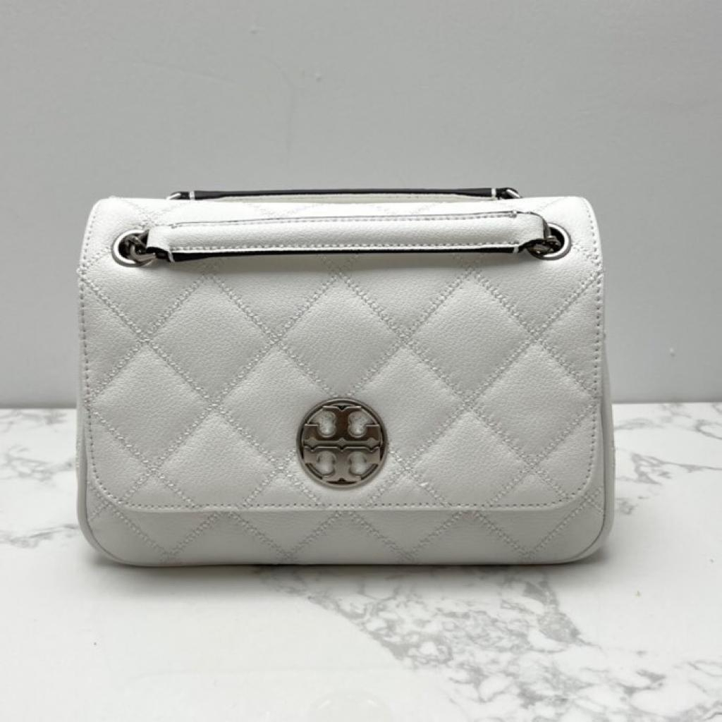 Tas Wanita Putih TB Willa Shoulder Bag Original ORI Putih Small Kecil Selempang Pundak Lengkap Dustb