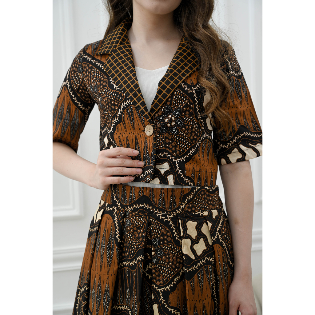 316 ALI - Outer Batik/ Rompi Batik/ Jaket Batik/ Atasan batik