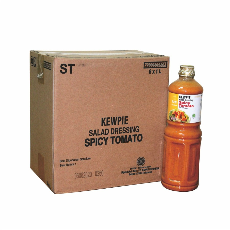 

KEWPIE SPICY TOMATO / KEWPIE TOMAT PEDAS - 1 LTR