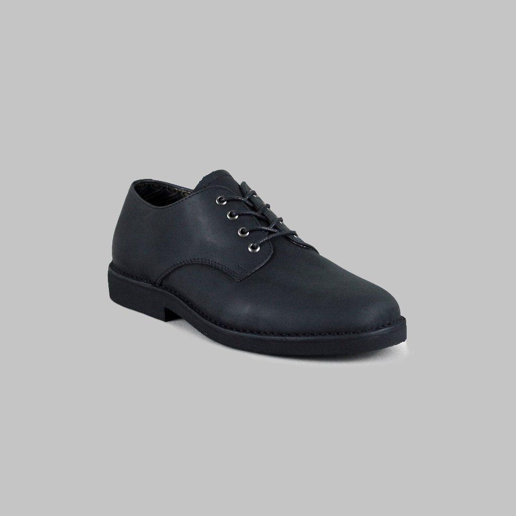 ARTAP Footwear - Sepatu Kulit Asli Pria - Law CH Full Black