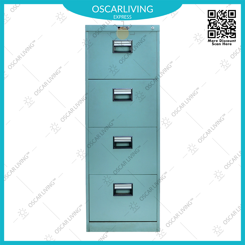 Lemari Arsip Besi Alba FC 114 Lemari Laci All Green Khusus Jabodetabek