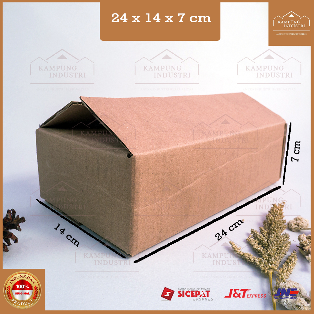 

DUS PACKING TEBAL / KARDUS DOBLE WALL UKURAN 24X14X7