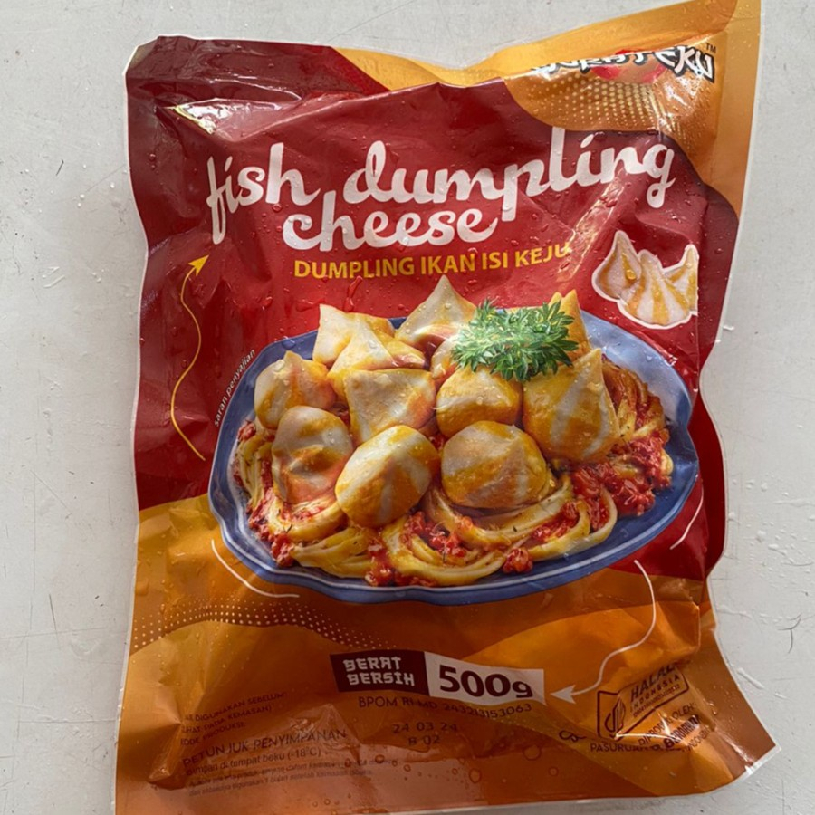 Murateku Dumpling Cheese/Dimsum Ikan Isi Keju by Bernardi 500 Gr