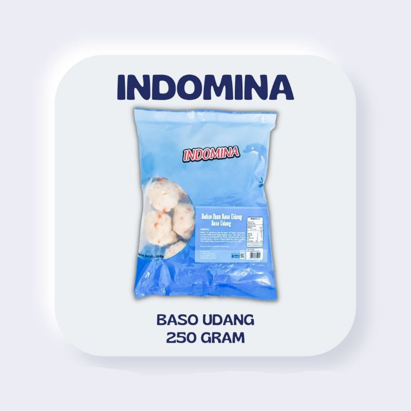 

ADDRIELLA Indomina Bakso Udang 250gr | Indomina/Frozenfood/Frozenfood Murah