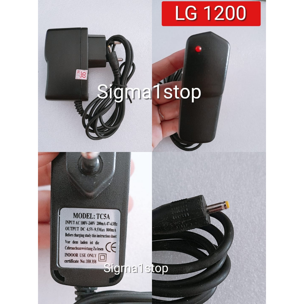 CHARGER LG 1200  TC  CASAN  CHARGER LG JADUL