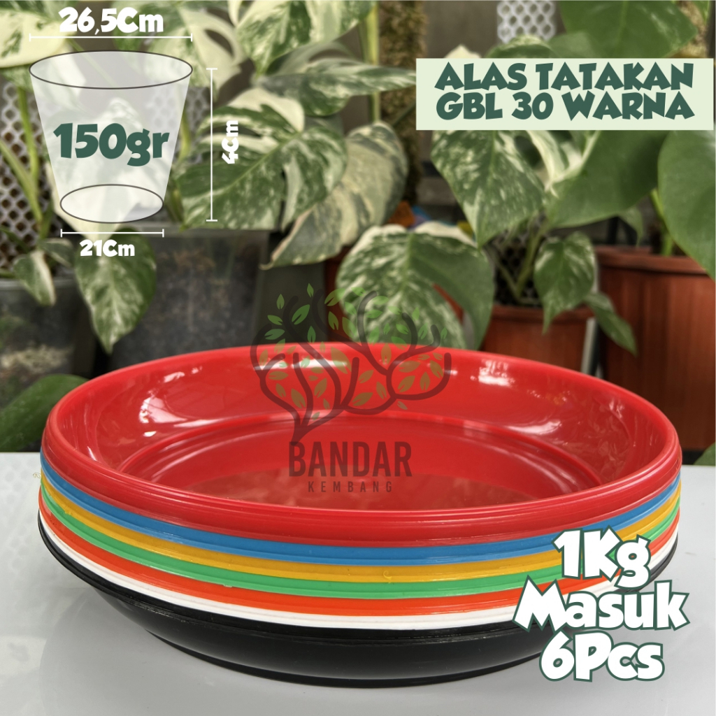 Alas Tatakan Pot 30cm Tanaman Bunga Hias Tatkan Alas Pot Besar Tatakan 30cm