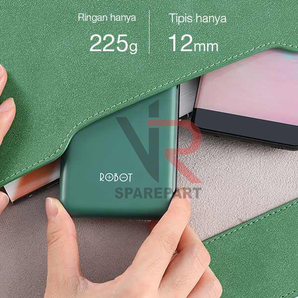 ROBOT POWER BANK RT-180 10000 mAh DUAL INPUT TYPE-C &amp; MICRO USB
